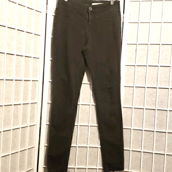 DKNY JEANS BLACK SKINNY SZ 4 MOCK POCKETS - Picture 2 of 8
